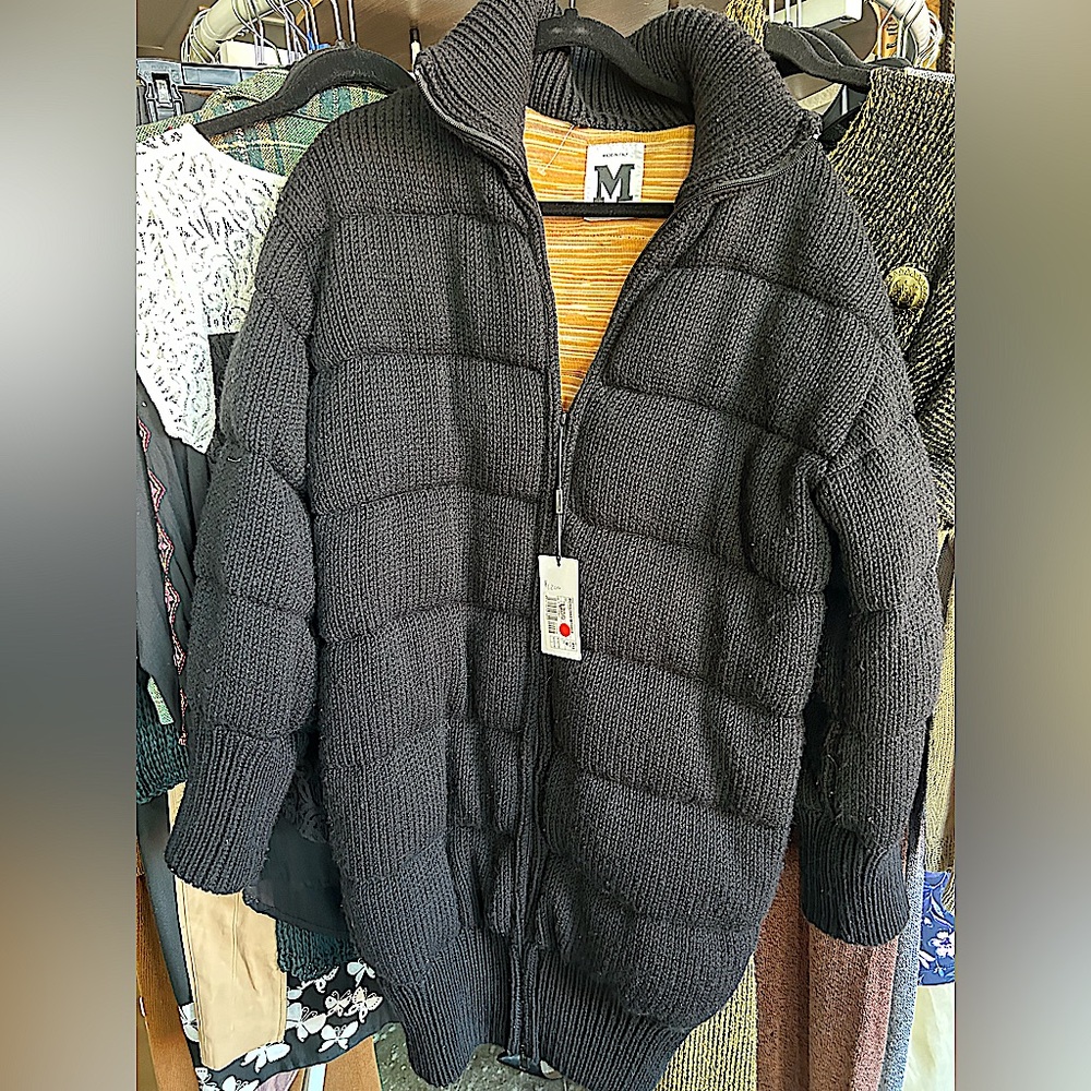 Vintage Missoni Down Wool puffer coat
